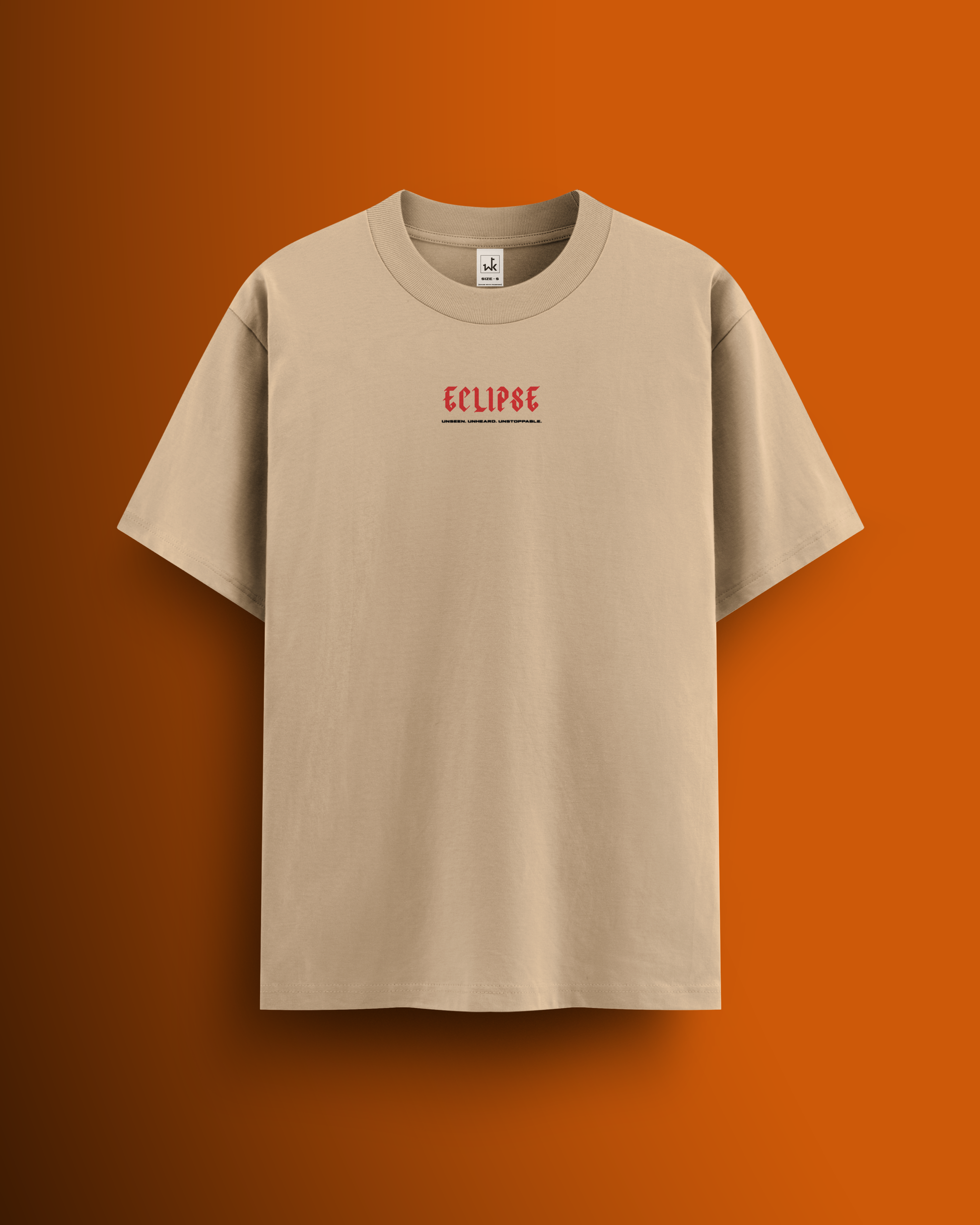 Oversized beige T-Shirt from White Kamel