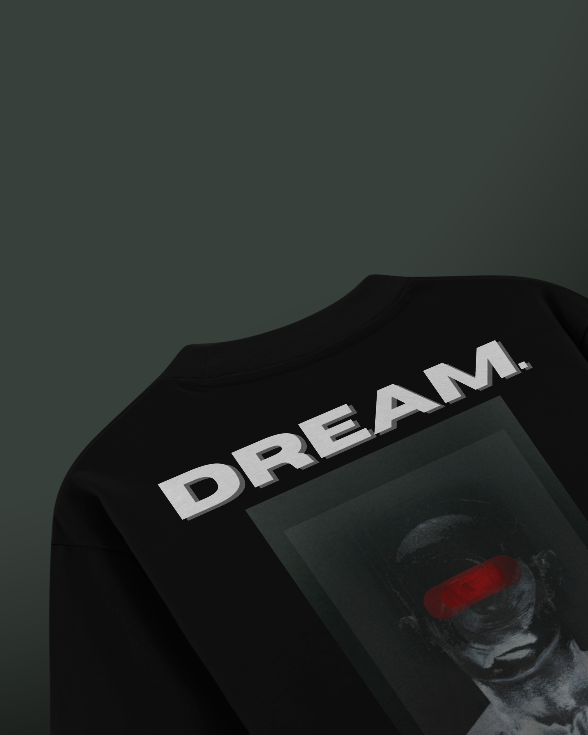 Oversized black T-Shirt from White Kamel
