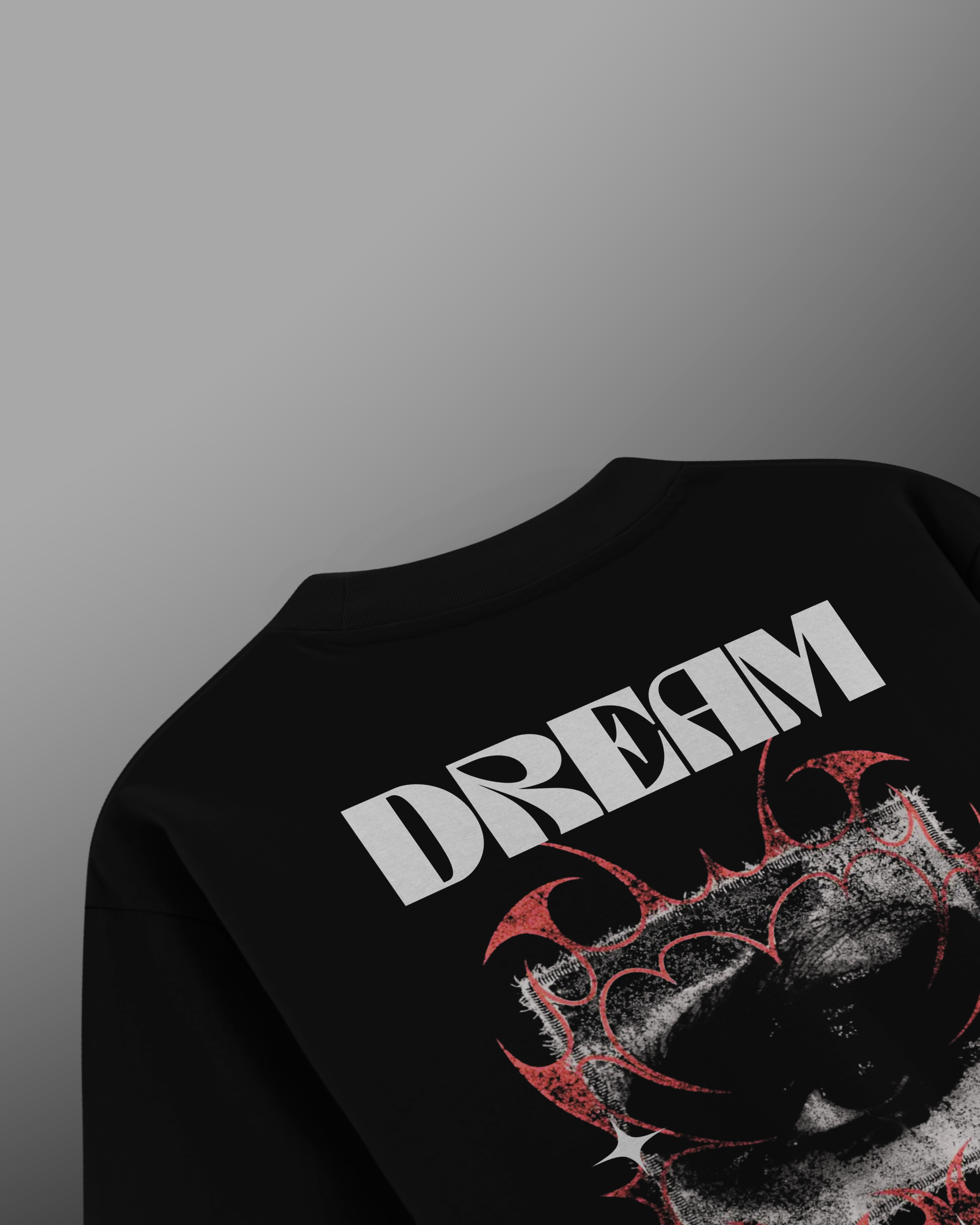 Oversized black T-Shirt from White Kamel