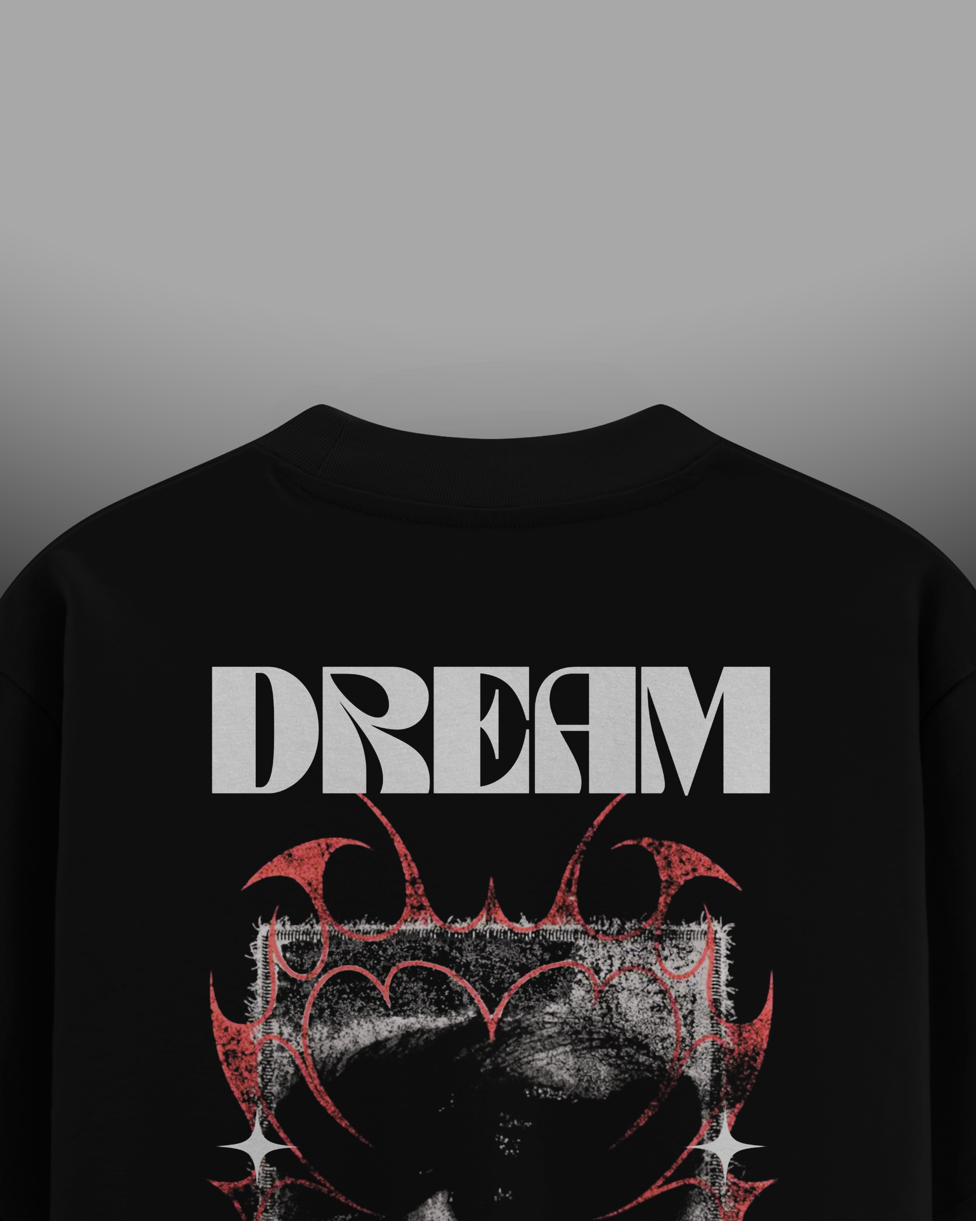 Oversized black T-Shirt from White Kamel