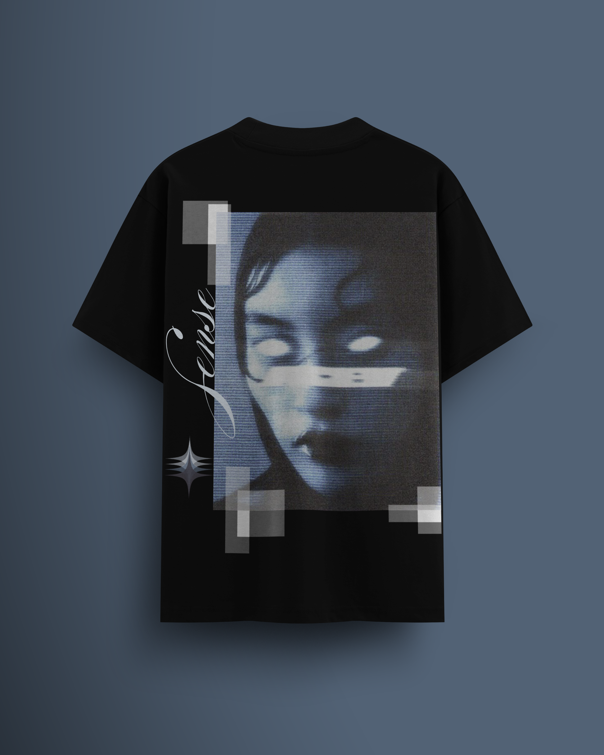 Oversized black T-Shirt from White Kamel