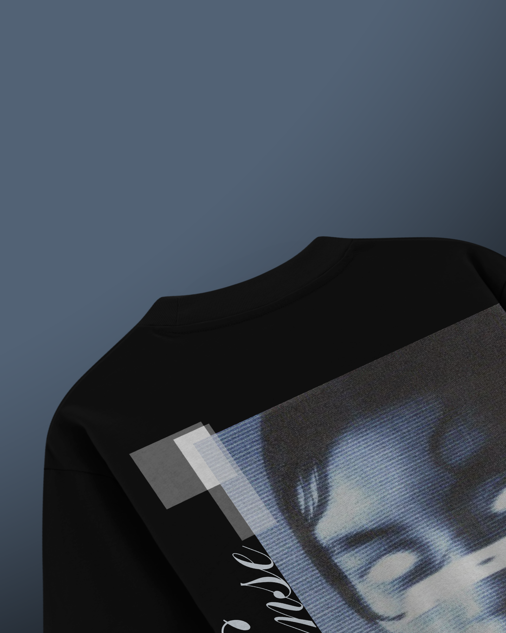 Oversized black T-Shirt from White Kamel