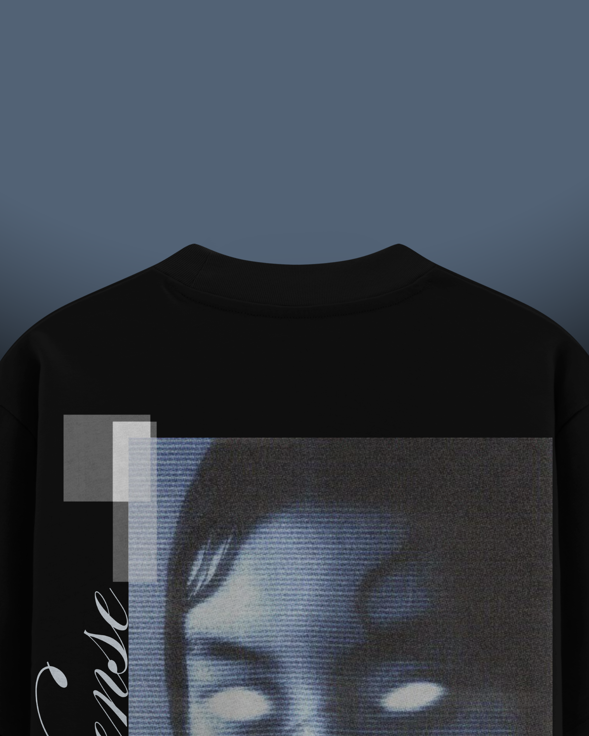 Oversized black T-Shirt from White Kamel